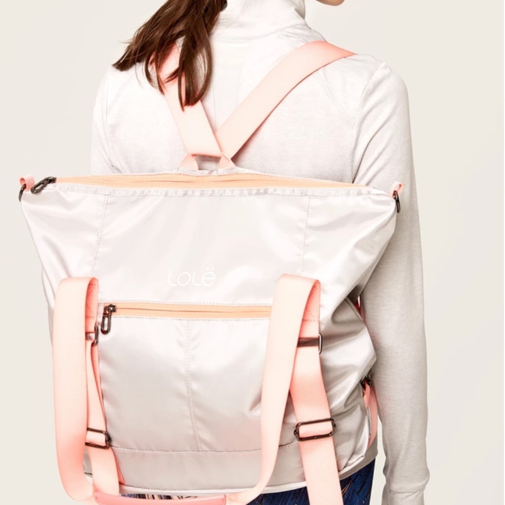 Lole Yoga Tote Gym Backpack